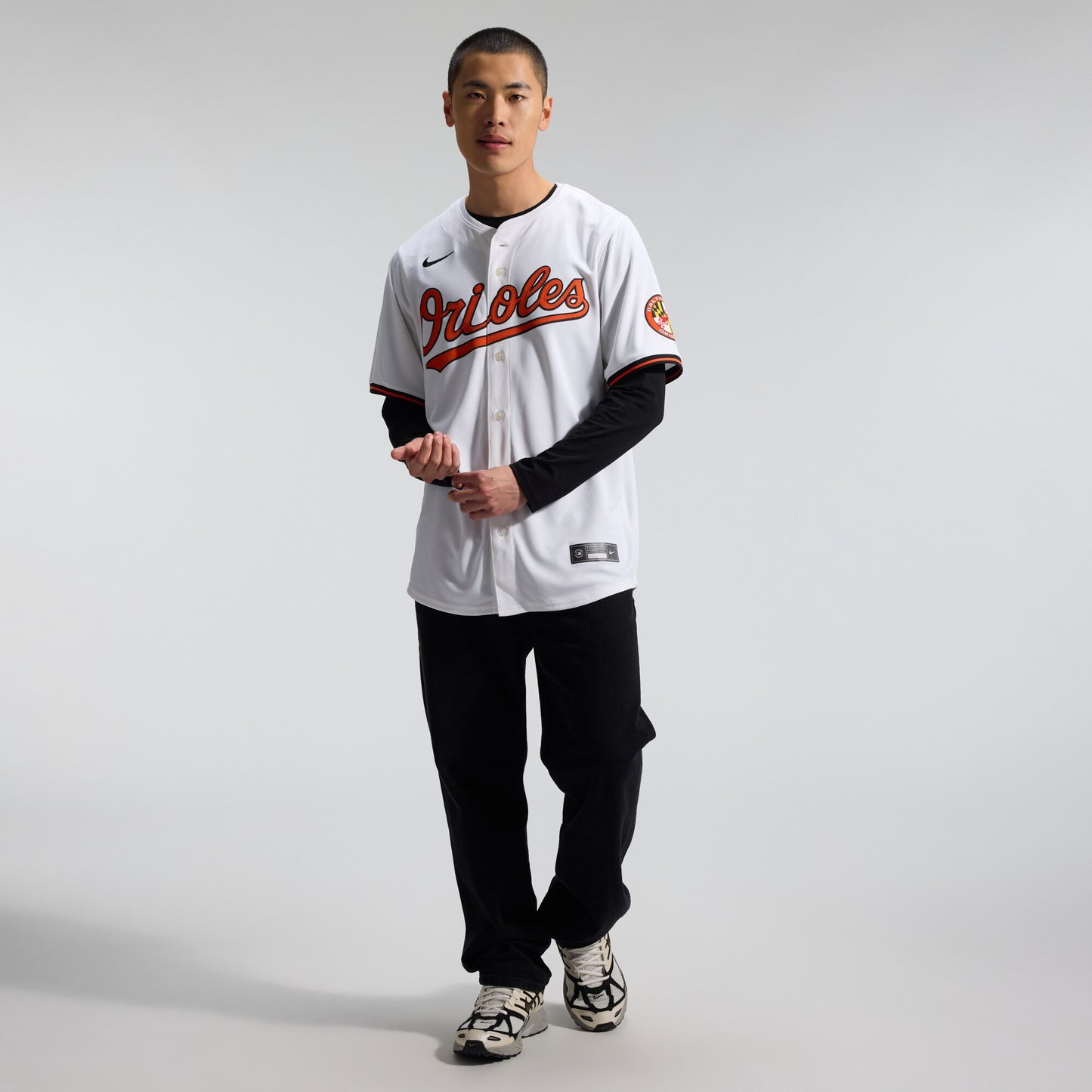 Baltimore Orioles Nike Home Limited Jersey - White