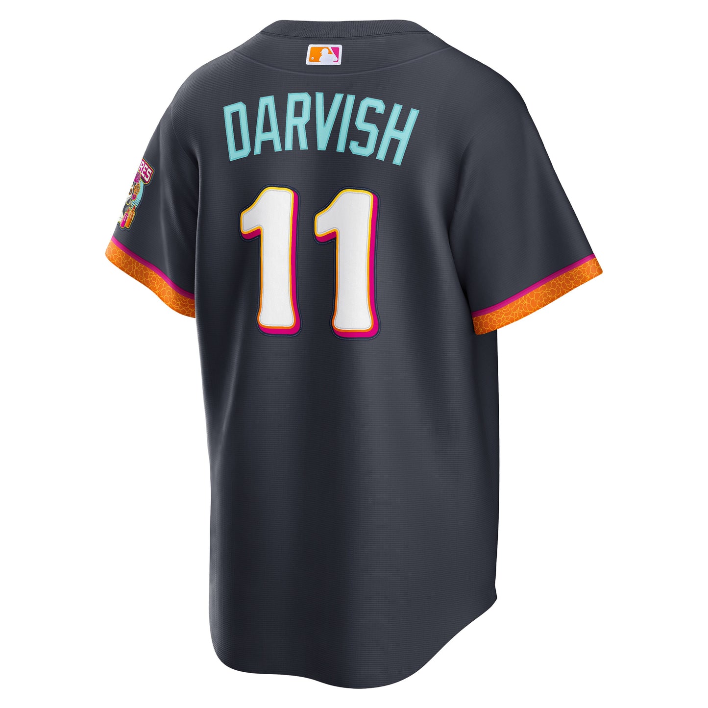 Yu Darvish San Diego Padres Nike 2026 City Connect Stadium Jersey - Obsidian