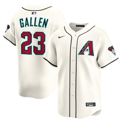Zac Gallen Arizona Diamondbacks Nike Home Limited Player Jersey - Cream