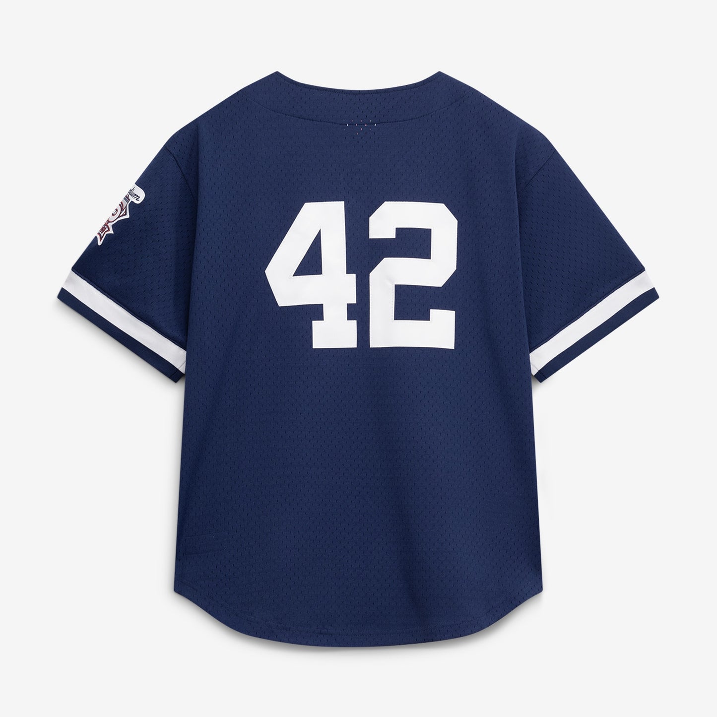 Mariano Rivera New York Yankees Mitchell &amp;amp; Ness Cooperstown Collection Mesh Batting Practice Button-Up Jersey - Navy