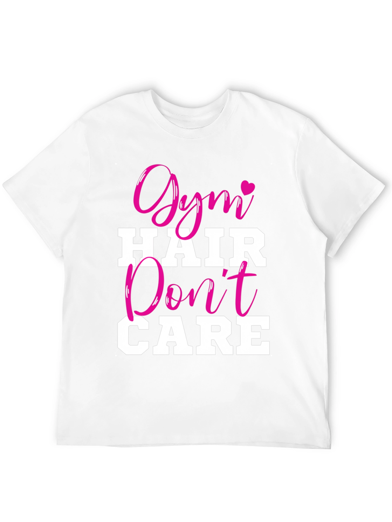 Gym Hair Dont Care Graphic Tee