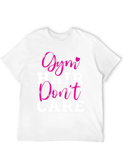 Gym Hair Dont Care Graphic Tee
