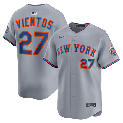Mark Vientos New York Mets Nike All-Star Limited Jersey - Gray