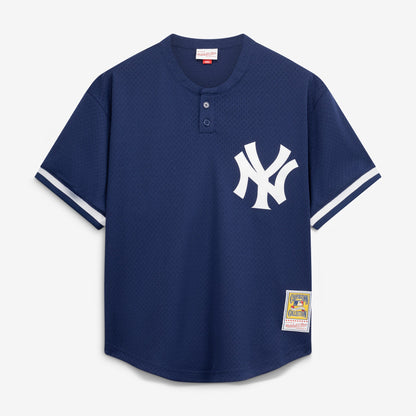Bernie Williams New York Yankees Mitchell &amp;amp; Ness Authentic Batting Practice Jersey - Navy