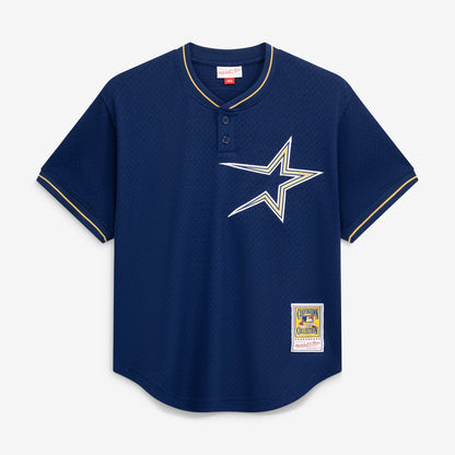Billy Wagner Houston Astros Mitchell &amp;amp; Ness Authentic Batting Practice Jersey - Navy