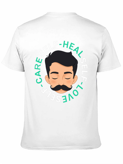 Self-Care Tee: Heal Love Care - Stylish Comfort