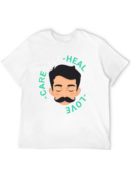 Self-Care Tee: Heal Love Care - Stylish Comfort