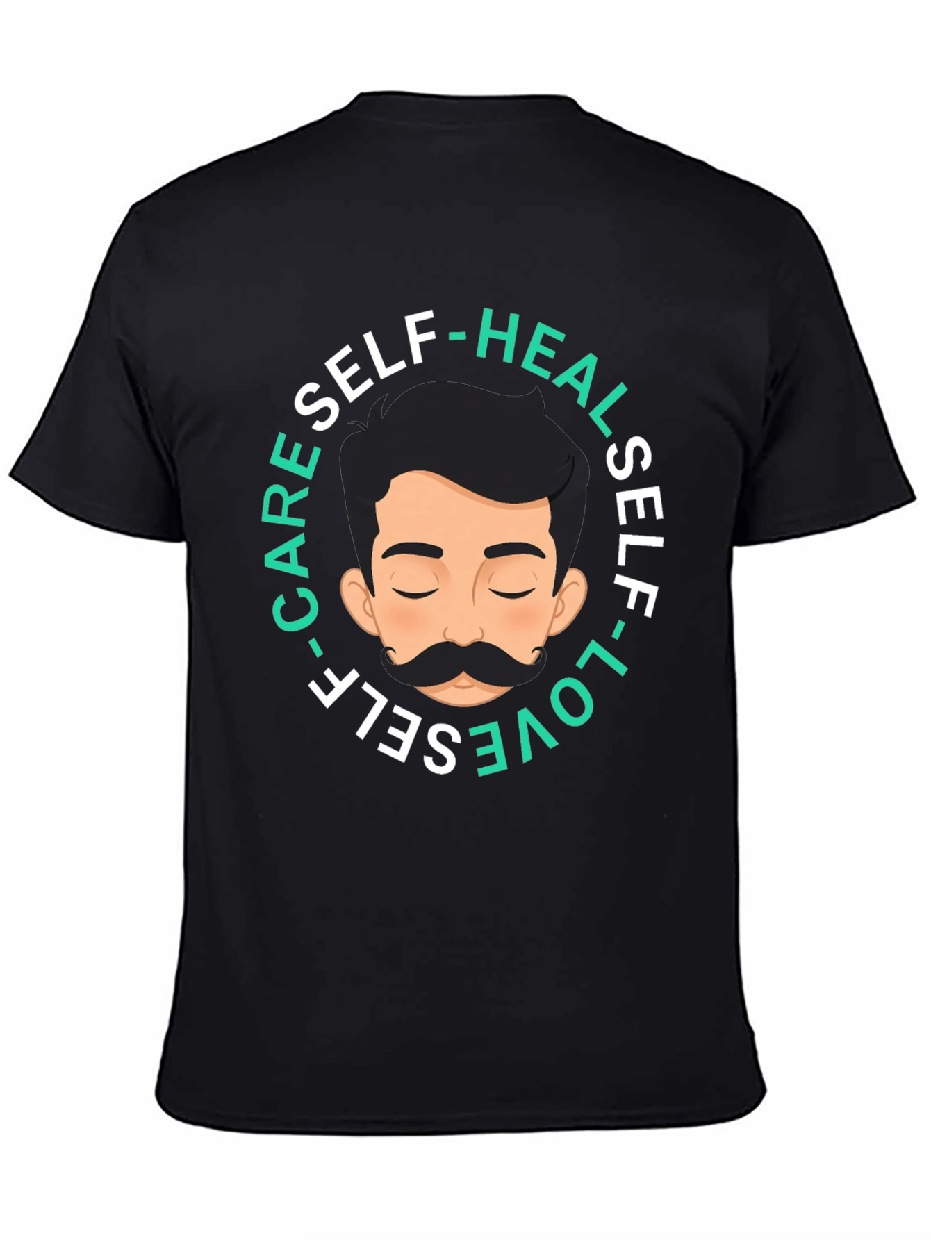 Self-Care Tee: Heal Love Care - Stylish Comfort