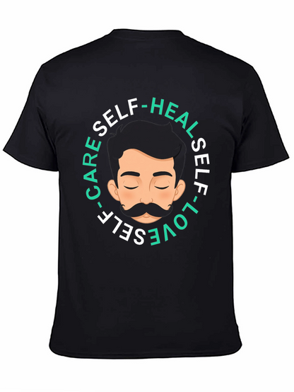 Self-Care Tee: Heal Love Care - Stylish Comfort