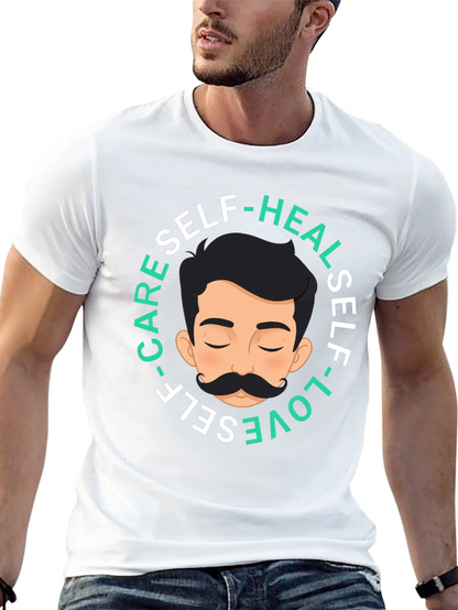 Self-Care Tee: Heal Love Care - Stylish Comfort