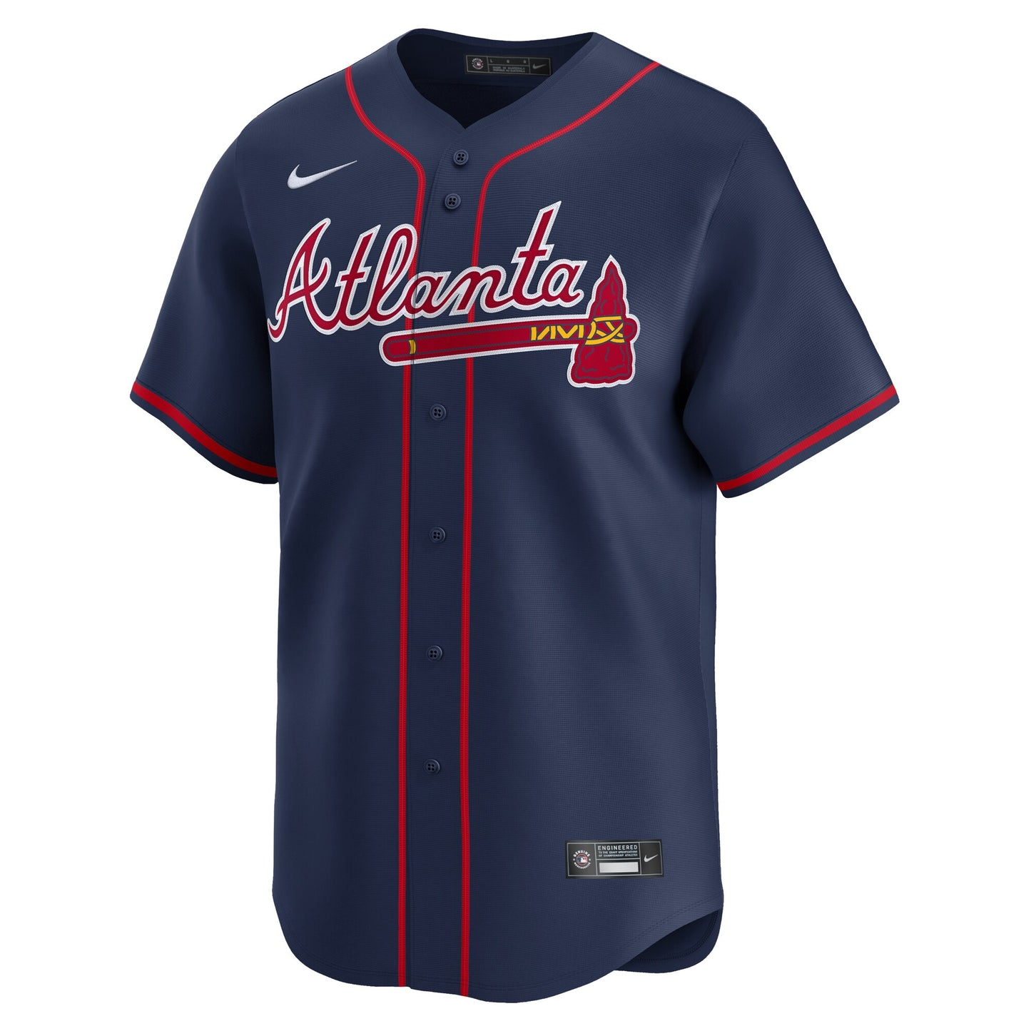Matt Olson Atlanta Braves Nike Alternate Limited Jersey - Navy