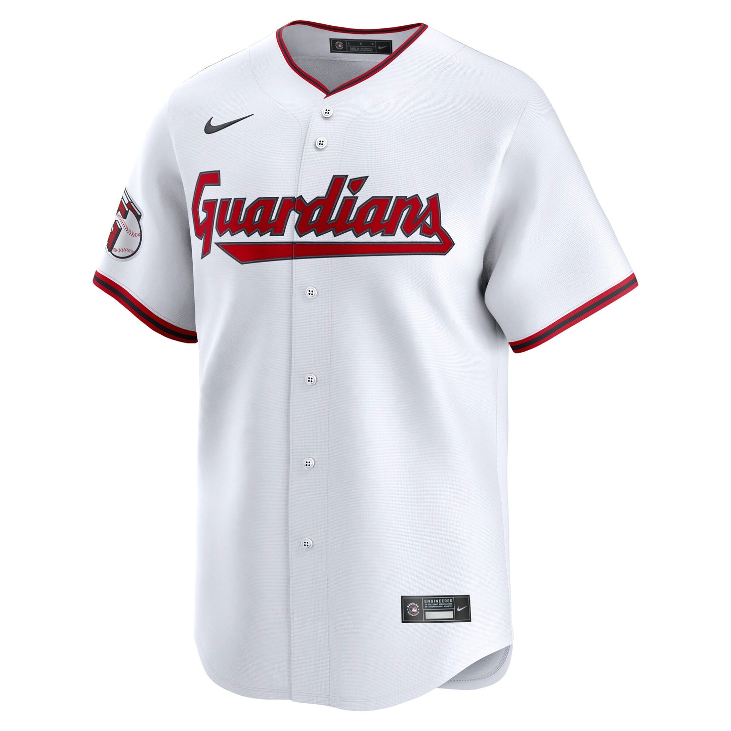 Bo Naylor Cleveland Guardians Nike Home Limited Player Jersey - White