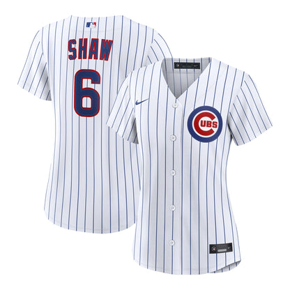 Matt Shaw Chicago Cubs Nike Women's Home Replica Jersey - White