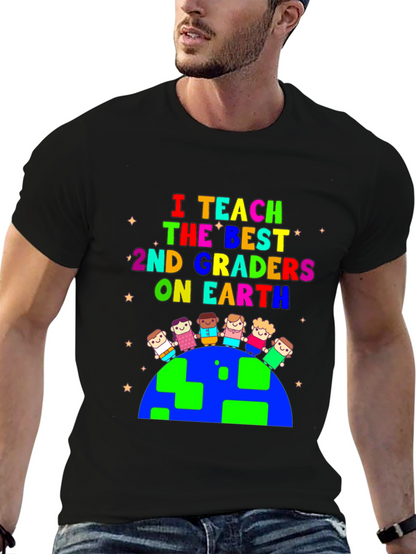I Teach 2nd Graders on Earth T-Shirt