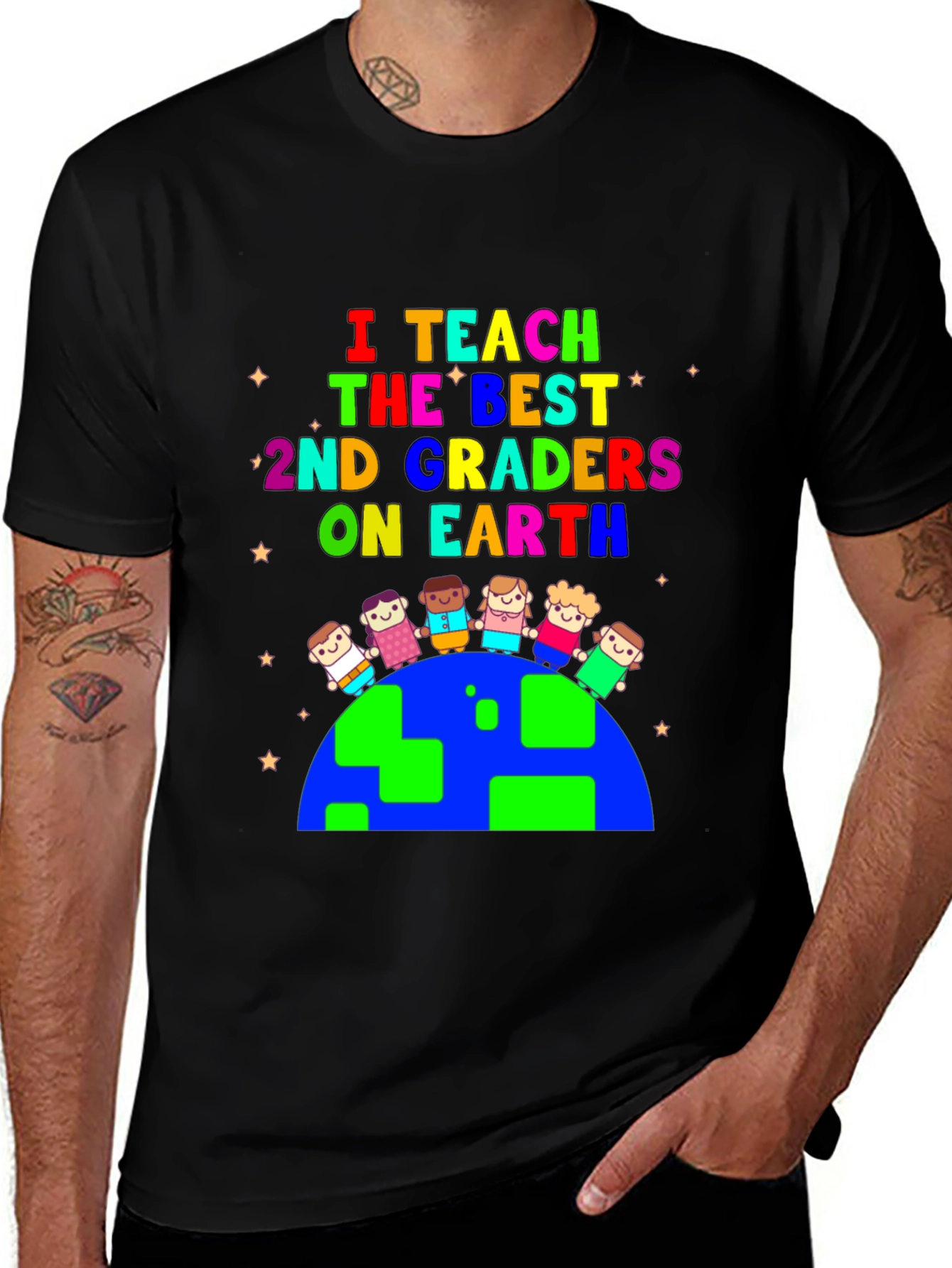 I Teach 2nd Graders on Earth T-Shirt