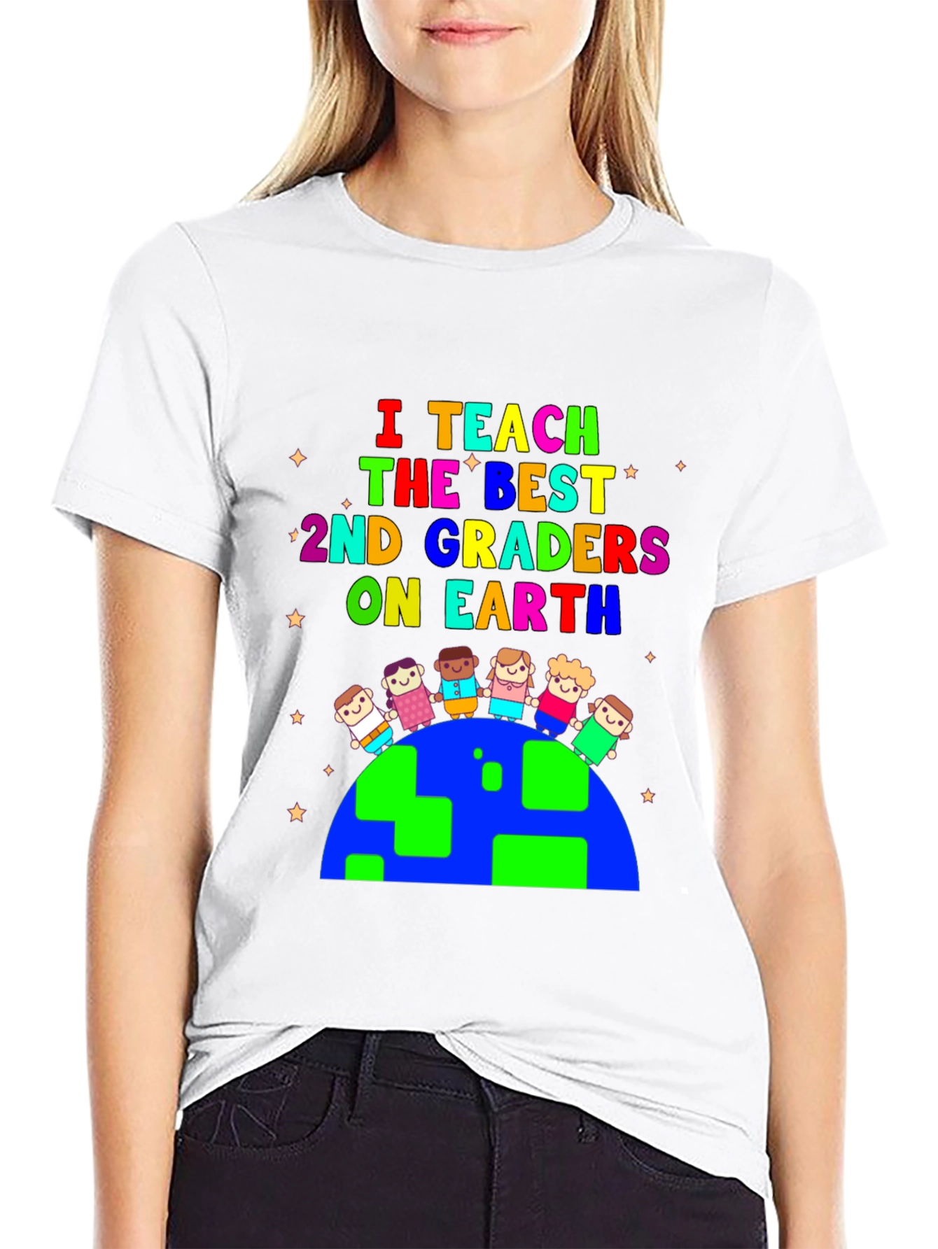 I Teach 2nd Graders on Earth T-Shirt