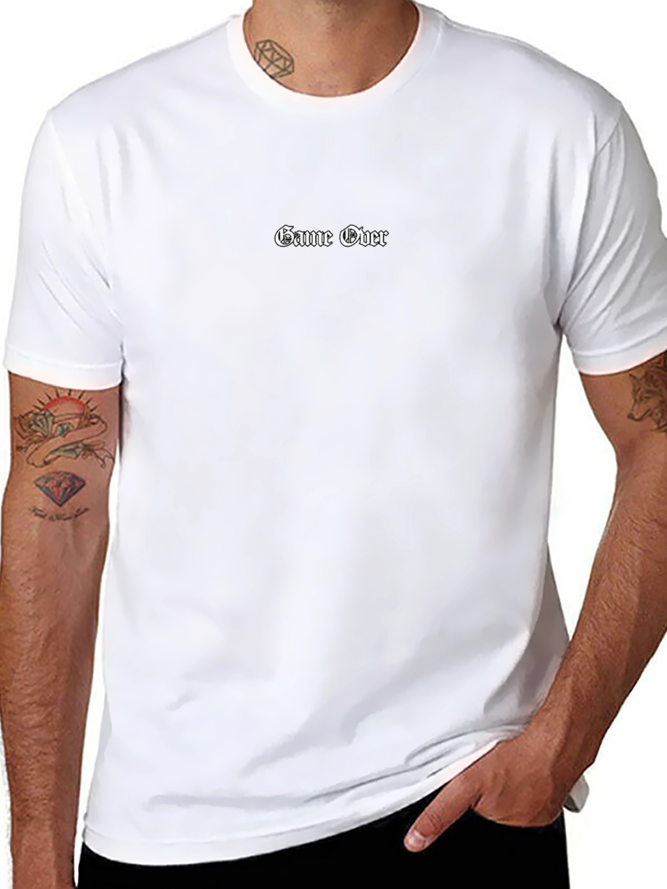 Game Over Tee - Classic Black T-Shirt