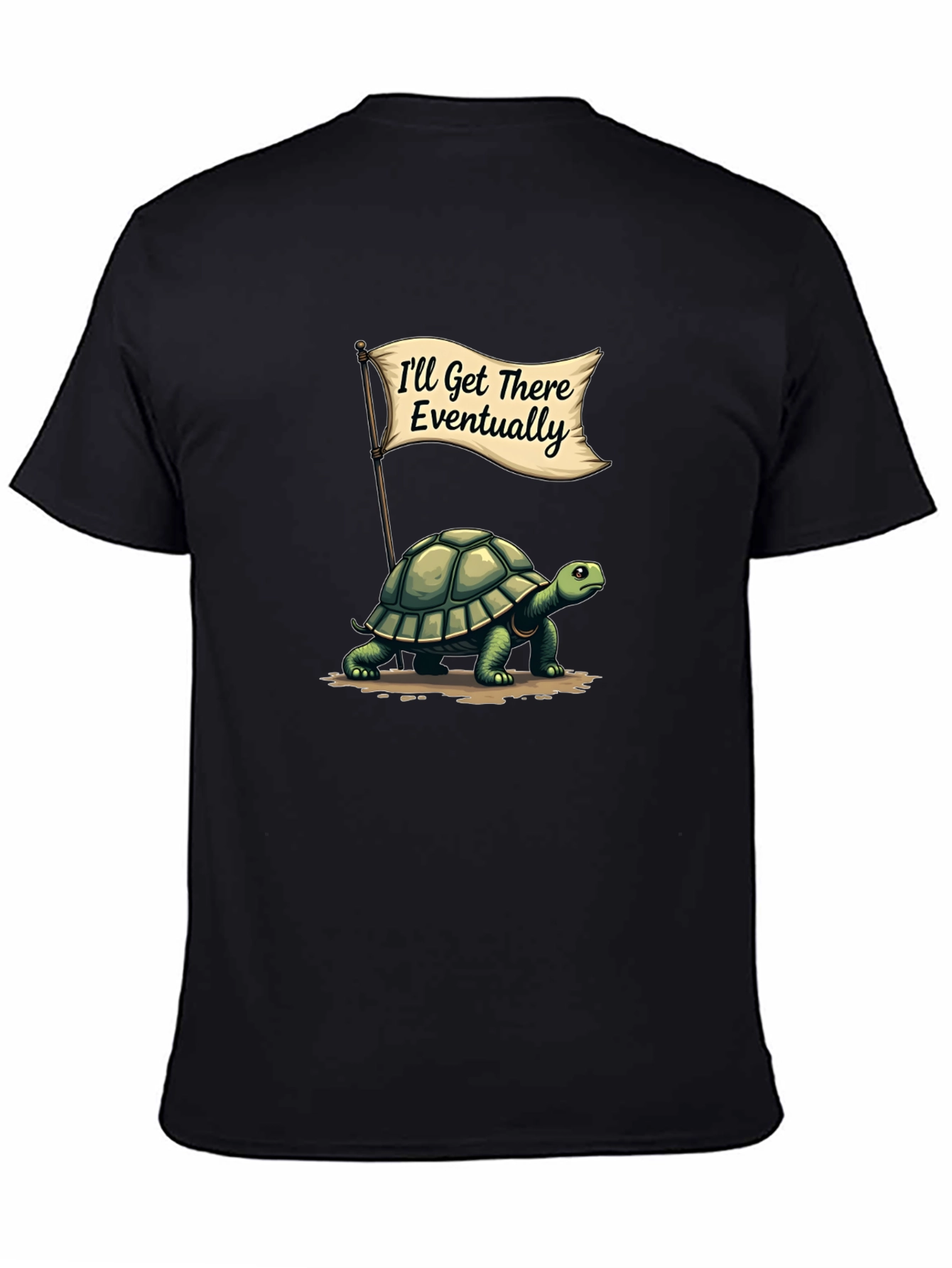 Funny Turtle T-Shirt - Ill Get There Eventually