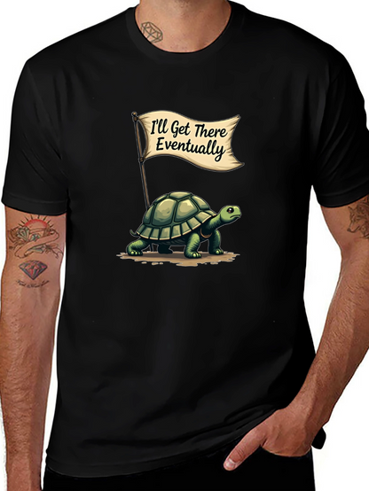 Funny Turtle T-Shirt - Ill Get There Eventually