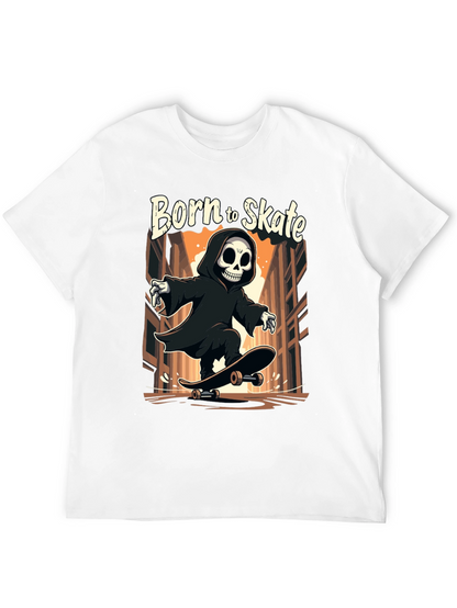 Born to Skate Grim Reaper T-Shirt
