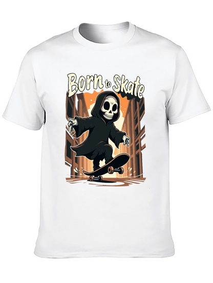 Born to Skate Grim Reaper T-Shirt