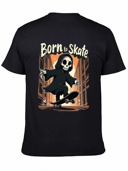 Born to Skate Grim Reaper T-Shirt