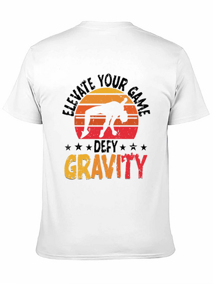 Elevate Your Game Defy Gravity Tee