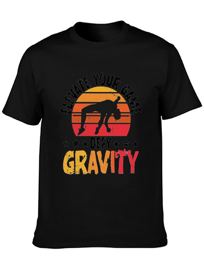 Elevate Your Game Defy Gravity Tee