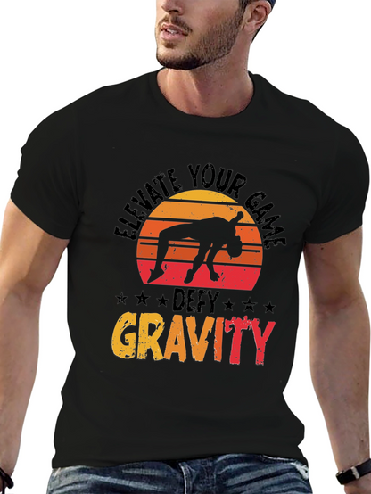 Elevate Your Game Defy Gravity Tee