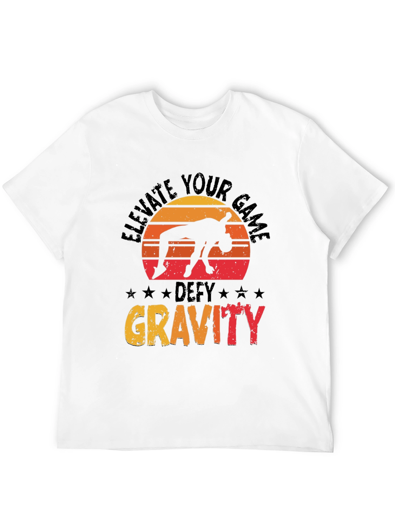 Elevate Your Game Defy Gravity Tee