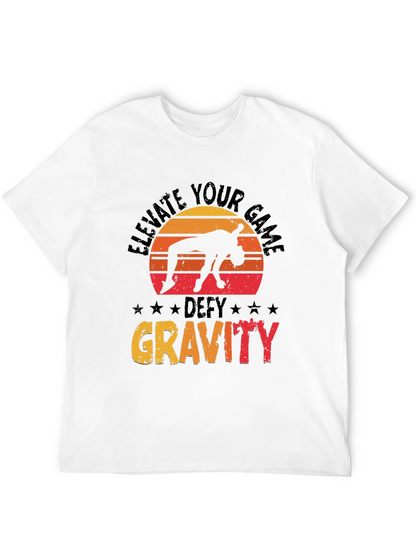 Elevate Your Game Defy Gravity Tee