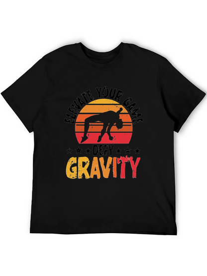 Elevate Your Game Defy Gravity Tee