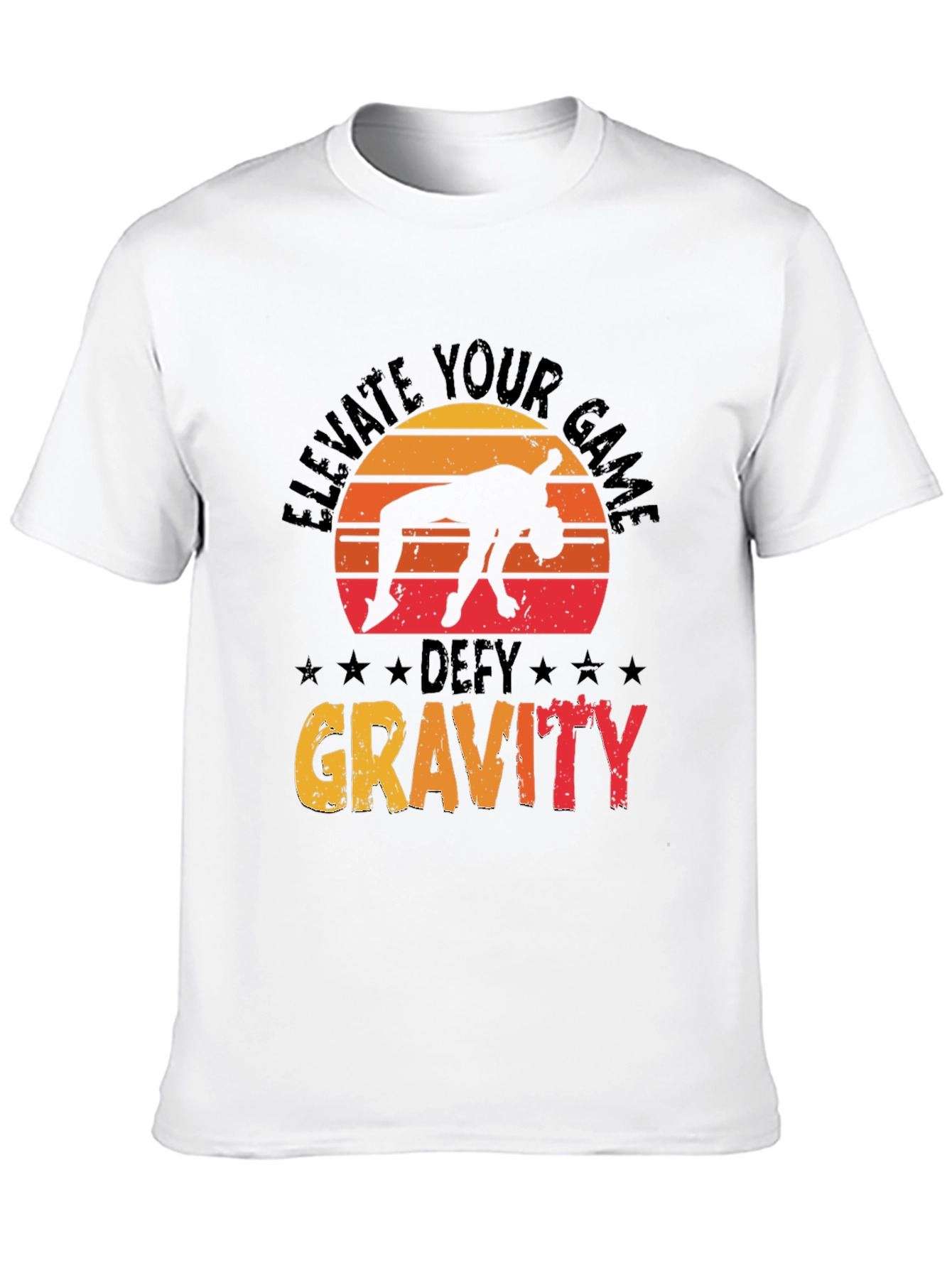 Elevate Your Game Defy Gravity Tee