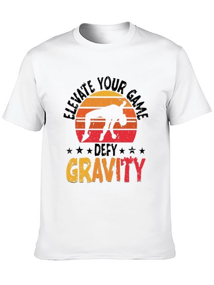 Elevate Your Game Defy Gravity Tee