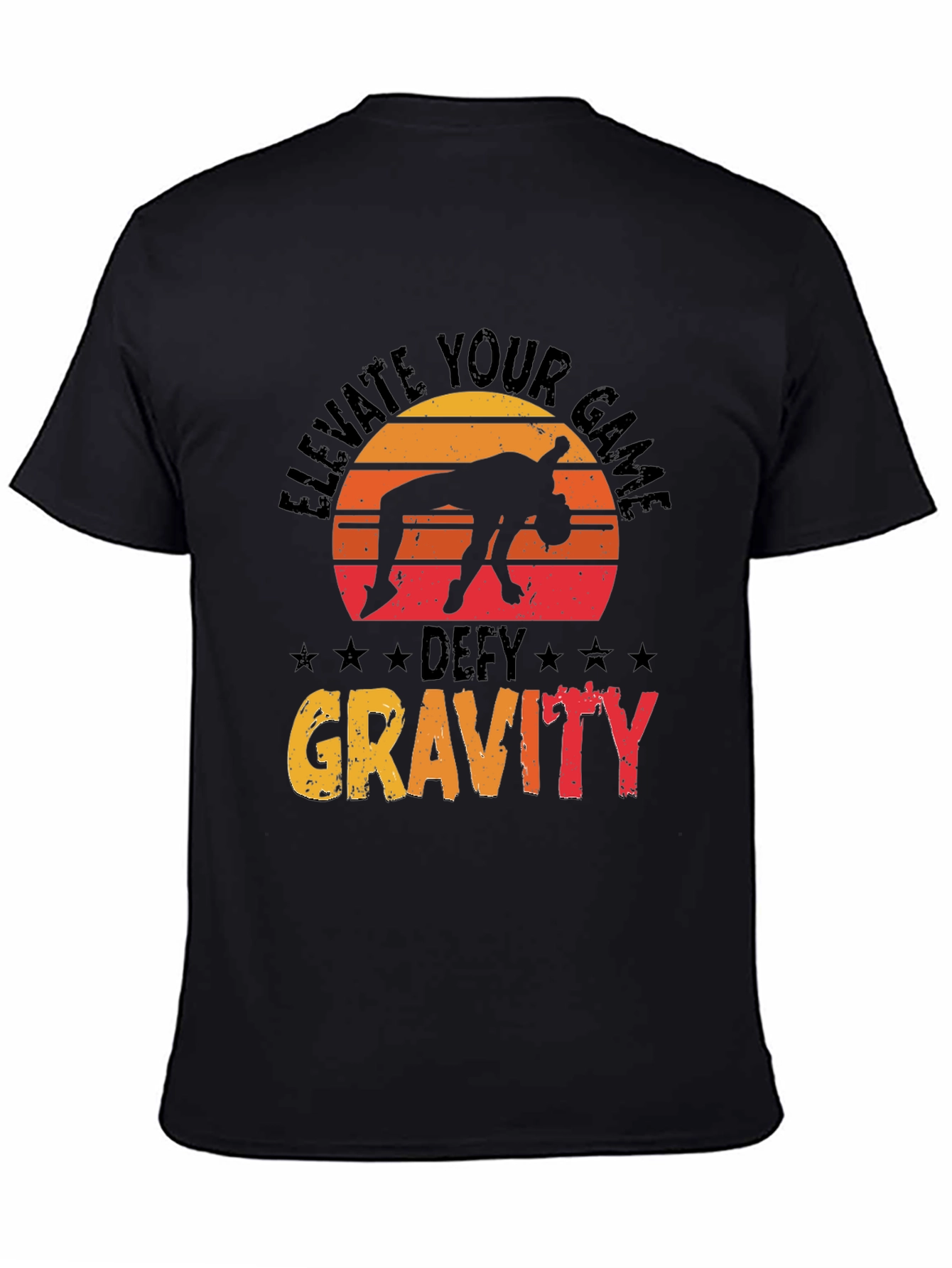 Elevate Your Game Defy Gravity Tee