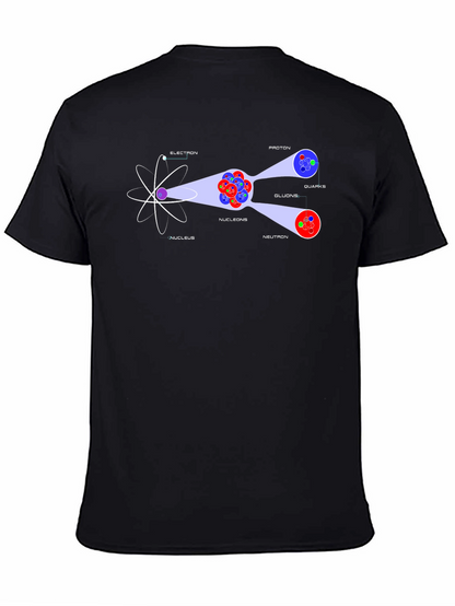 Atom Structure T-Shirt - Science Geek Tee