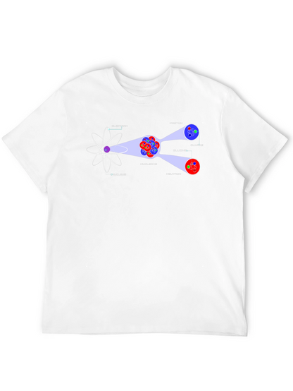Atom Structure T-Shirt - Science Geek Tee