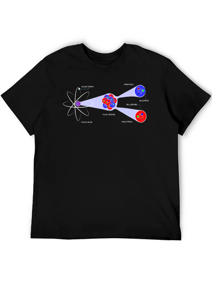 Atom Structure T-Shirt - Science Geek Tee