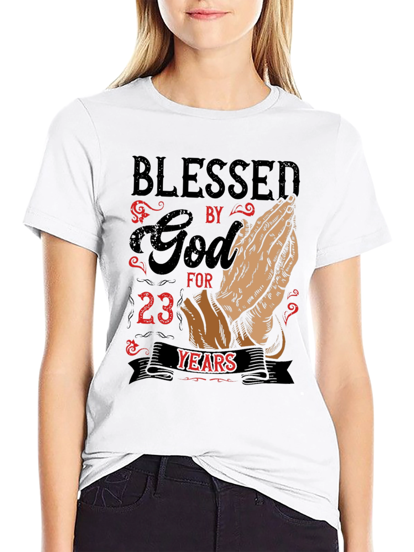 Blessed By God For 23 Years T-Shirt