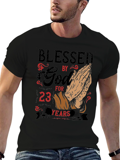 Blessed By God For 23 Years T-Shirt