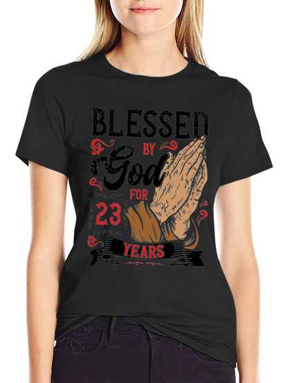 Blessed By God For 23 Years T-Shirt