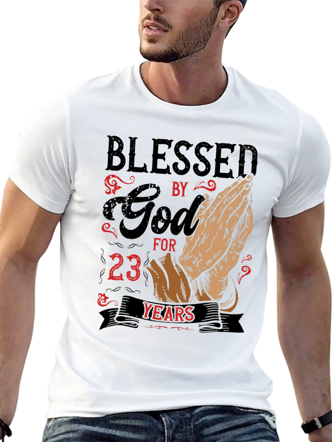 Blessed By God For 23 Years T-Shirt