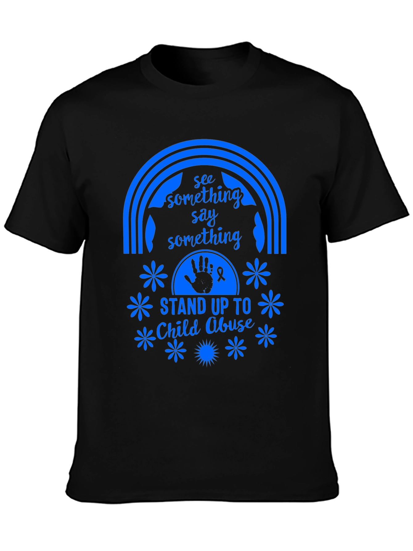 Stand Up To Child Abuse Graphic Tee