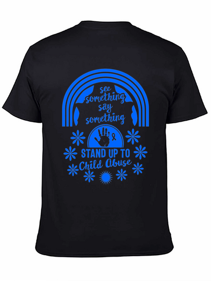 Stand Up To Child Abuse Graphic Tee
