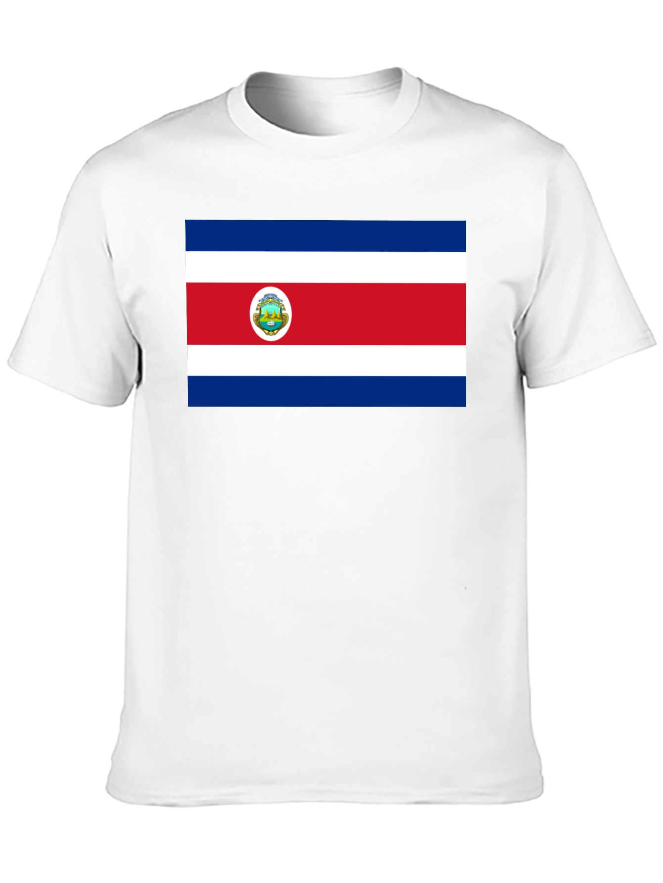Costa Rica Flag Graphic T-Shirt