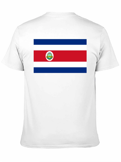 Costa Rica Flag Graphic T-Shirt