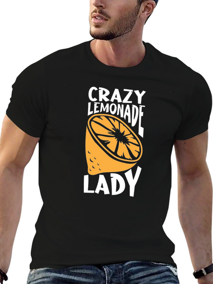 Crazy Lemonade Lady Graphic T-Shirt