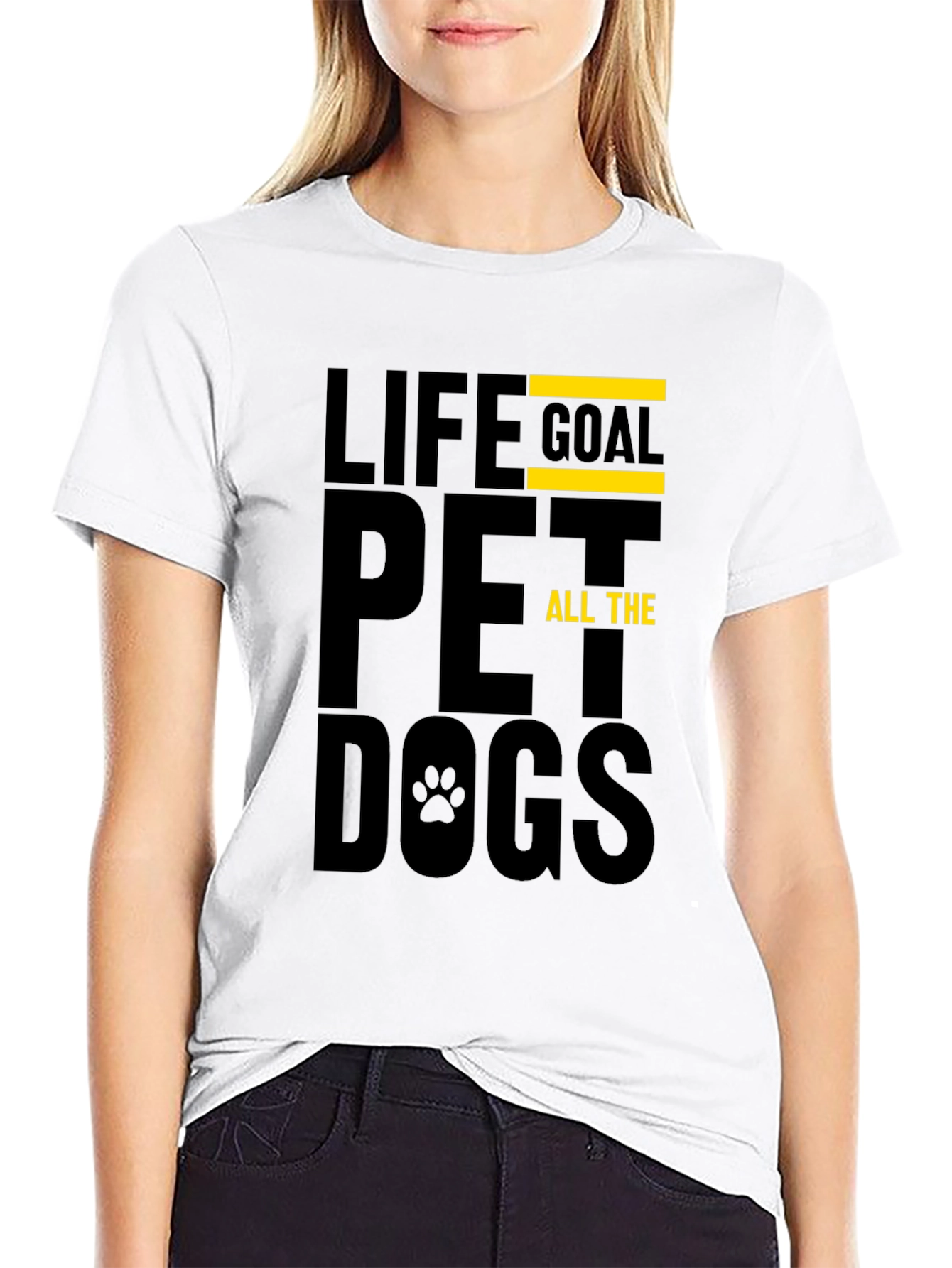 Life Goal Pet All The Dogs T-Shirt
