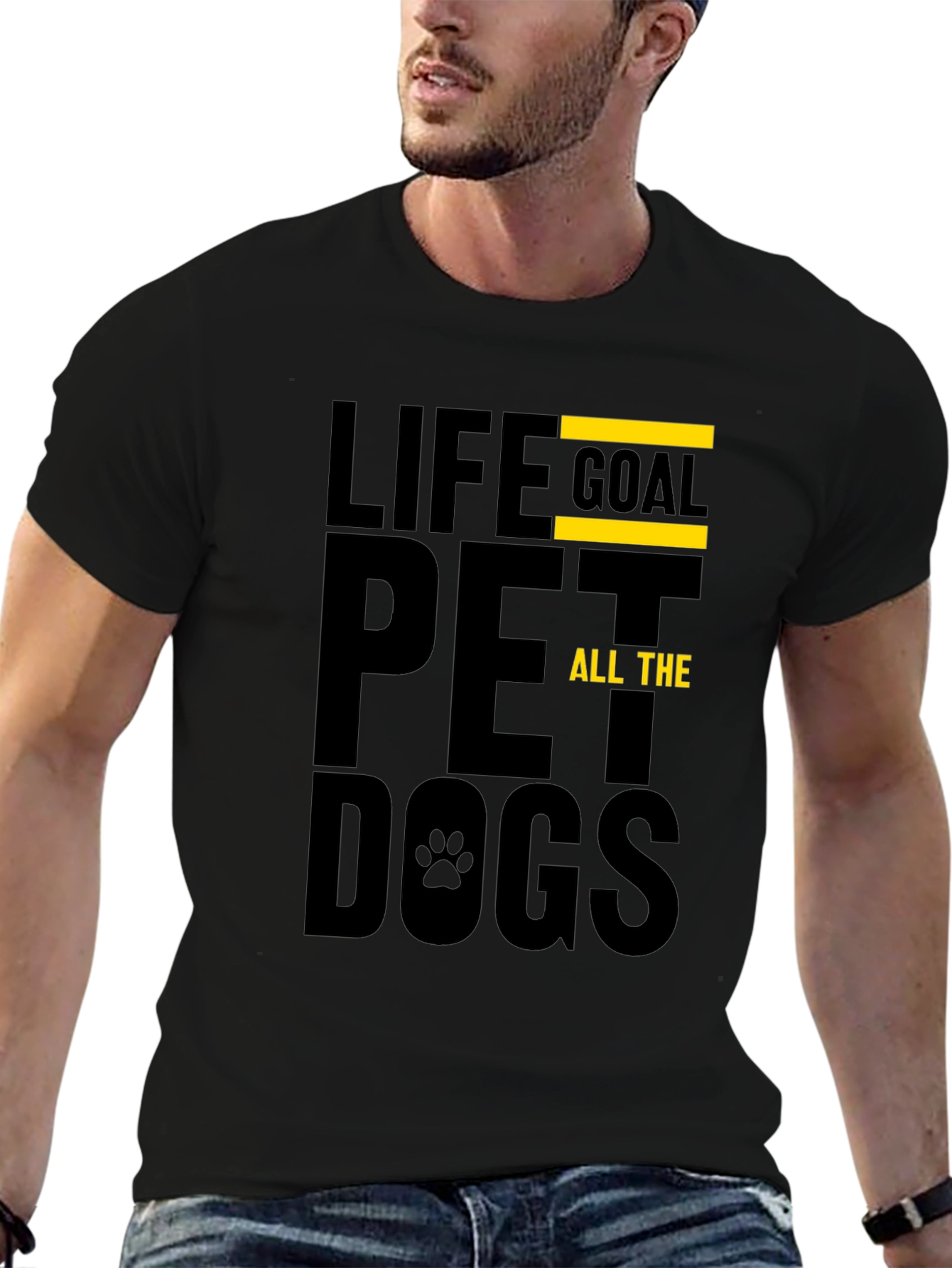 Life Goal Pet All The Dogs T-Shirt