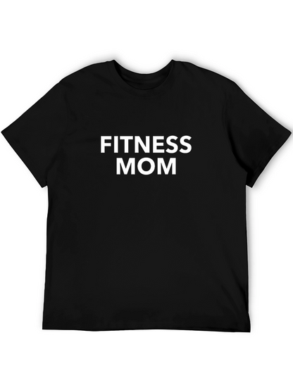 Fitness Mom Black T-Shirt